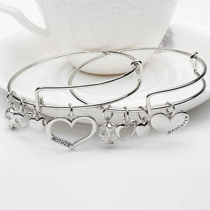 Mother Daughter Charm Bangle Set - Florence Scovel - 1