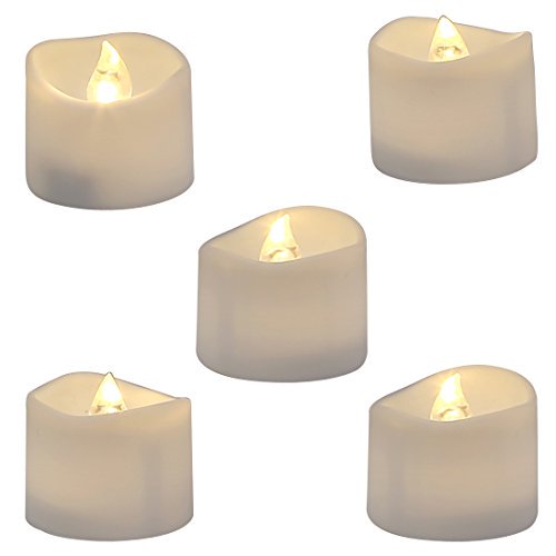 Flameless LED Tea Light, Pack of 12 (battery operated)