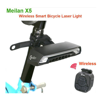 Waterproof Smart Bicycle Light Wireless Bike Rear Laser Accessories