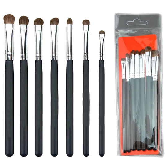 7 Piece Eyeshadow Brush Set