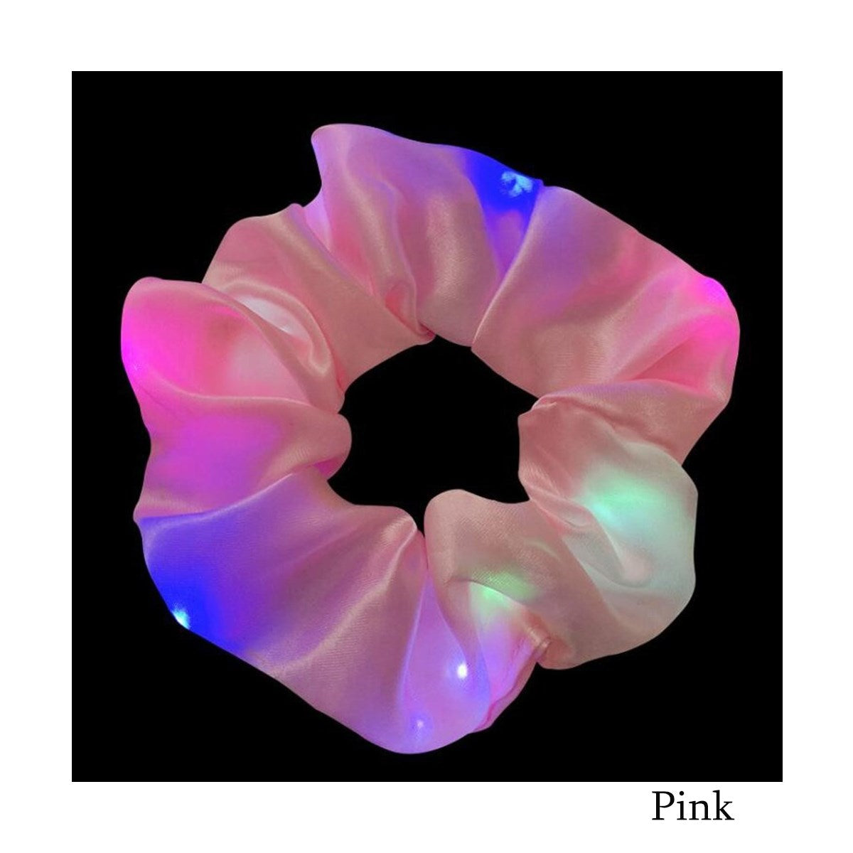 LED Luminous Hair Scrunchies - Set of 2