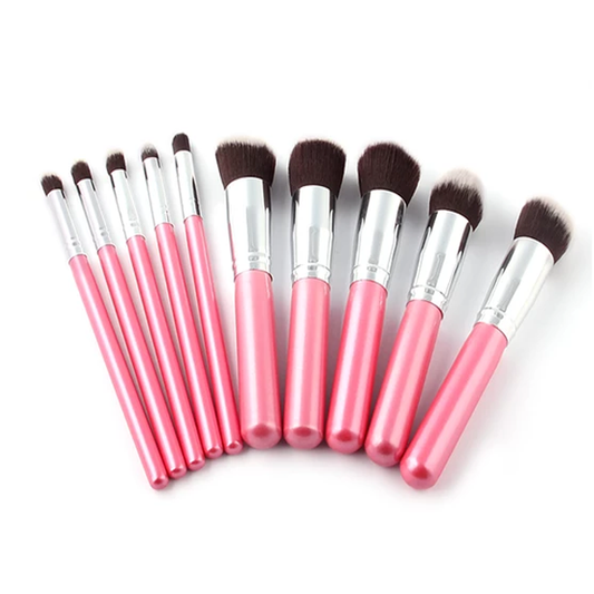 10 Piece Kabuki Brush Set