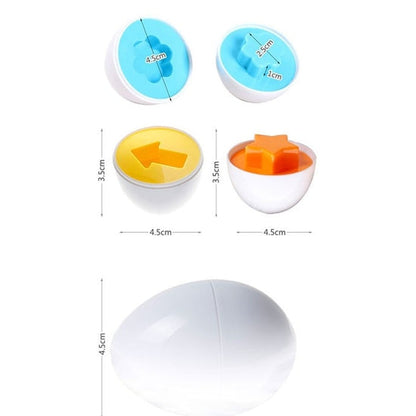 Smart Eggs Color & Shape Puzzle