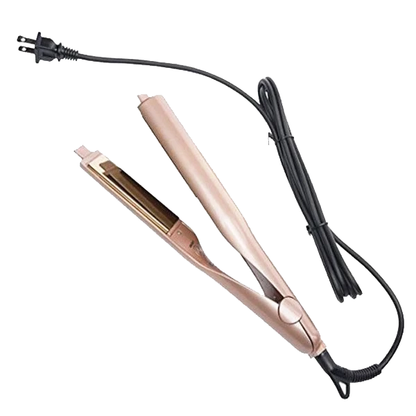 Rose Gold 2 in 1 hair straightener plus curler