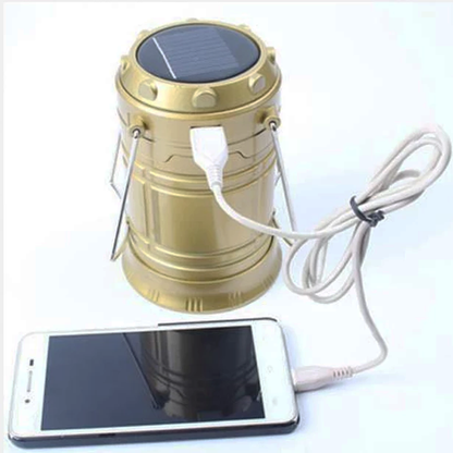 Solar Camping Light with Portable Charger – Camping Made Fun and Safe