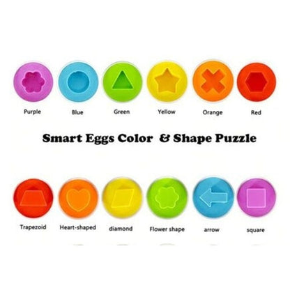 Smart Eggs Color & Shape Puzzle