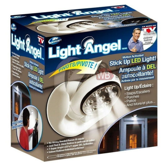 Motion Sensor Lamp, LED Angel Light, Battery Operated, Street Lighting