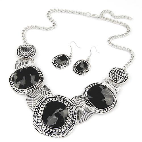 Rhinestone Statement Necklace Set - Florence Scovel - 3