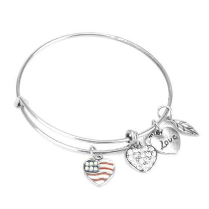 Patriot Love Charm Bangle - Florence Scovel - 2