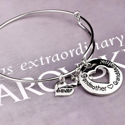 Grandmother Love Granddaughter Charm Bangle - Florence Scovel - 5