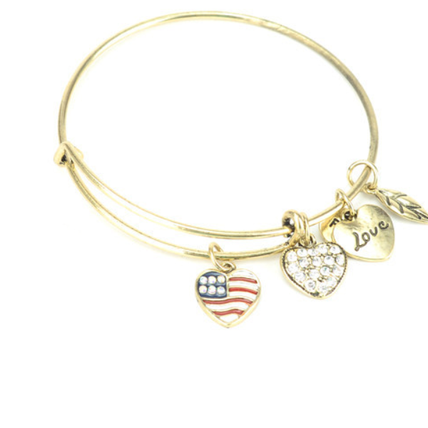 Patriot Love Charm Bangle - Florence Scovel - 1