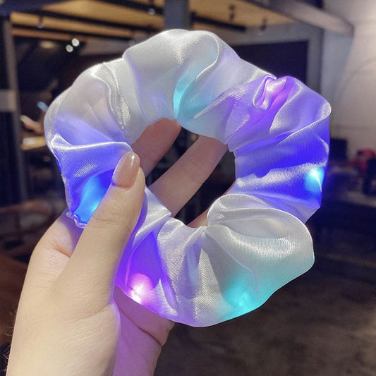 LED Luminous Hair Scrunchies - Set of 2