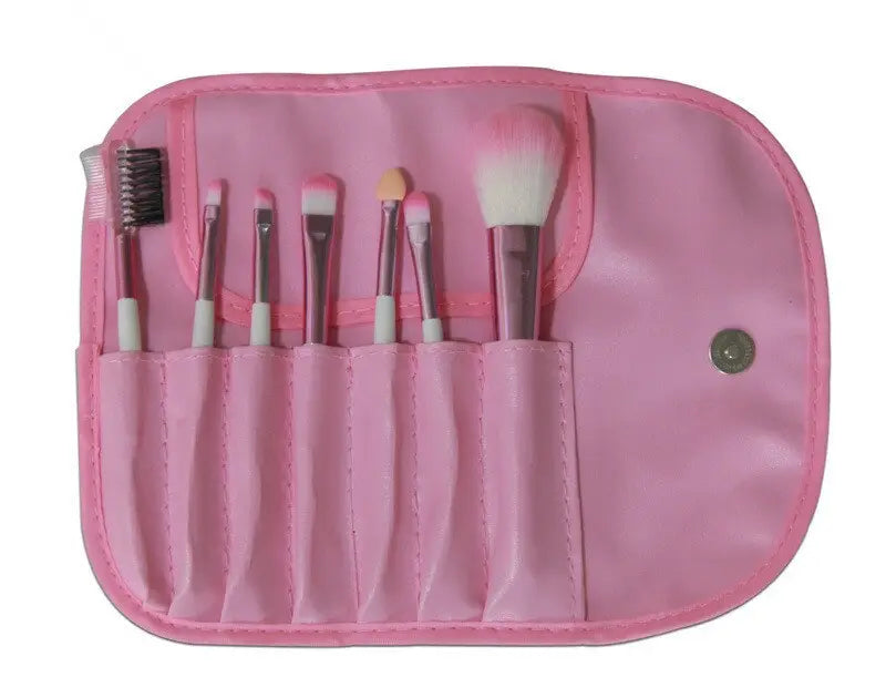 7 Piece Classic Makeup Brush Set