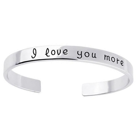 18k Gold Plated - I Love You More Bangle - Florence Scovel - 10