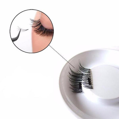 3D Reusable Magnetic False Eyelashes (Half Lash)