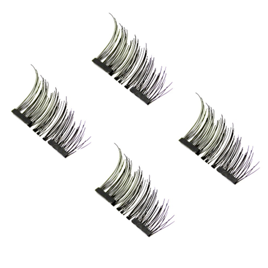 3D Reusable Magnetic False Eyelashes (Half Lash)