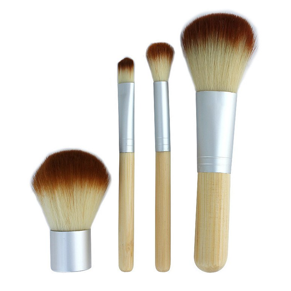 Mini 4 Piece Bamboo Brush Set