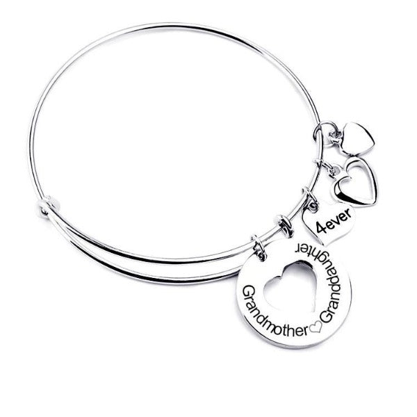 Grandmother Love Granddaughter Charm Bangle - Florence Scovel - 1