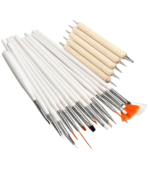 Professional 20pc Nail Art Set , Make Up Brush - MyBrushSet, My Make-Up Brush Set
 - 2