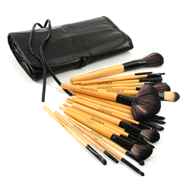 Premium Wood Brush Set (24 Piece)