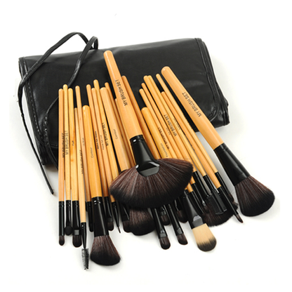 Premium Wood Brush Set (24 Piece)