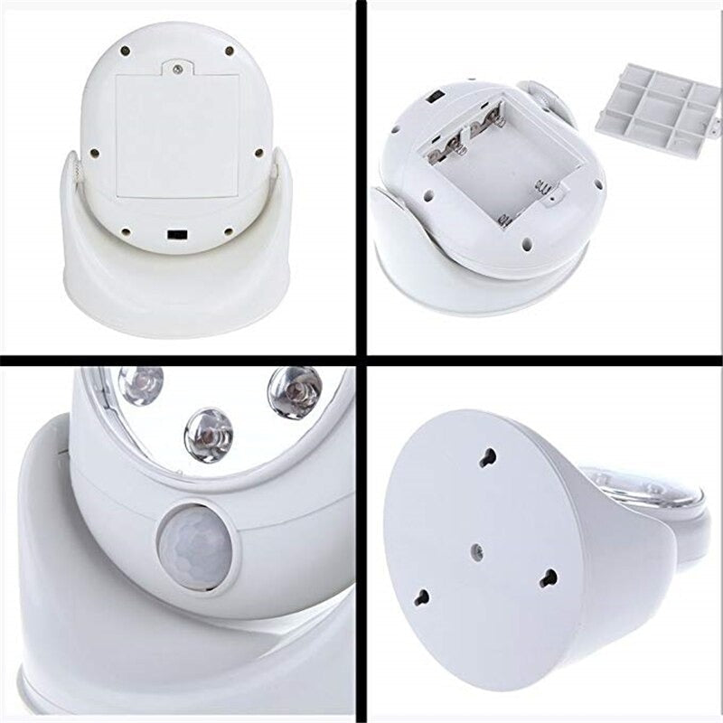 Wireless Infrared Motion Activated Sensor Light Lamp